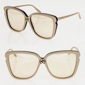 Designer Beige Sunglasses
